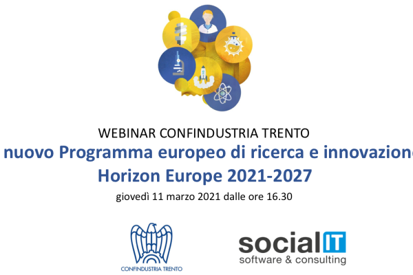 Webinar Confindustria Trento Horizon Europe